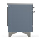 Ilve UMIB36NR3BGC Ilve Umib36Nr3Bgc Majestic Iii 36 Inch Induction Range With 6 Elements, 3.5 Cu. Ft. Total Oven Capacity (Triple Glass Door, Blue Grey, Chrome)
