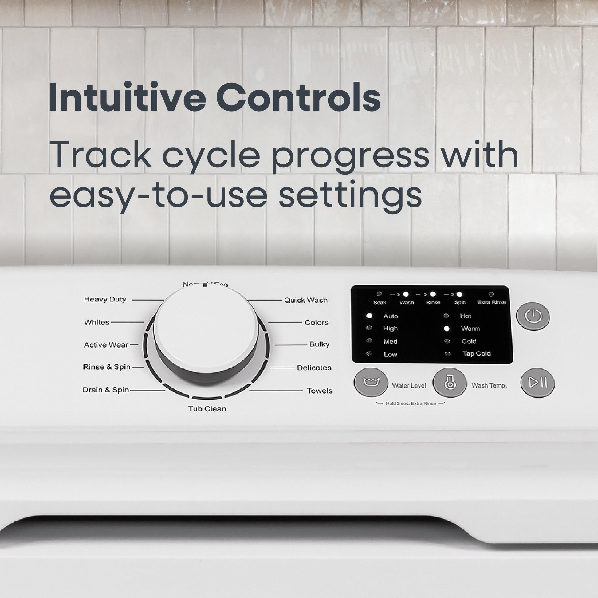 Element Appliance ENTW3925EW Element 3.9 Cu. Ft. Top Load Washer With Agitator - White (Entw3925Ew)