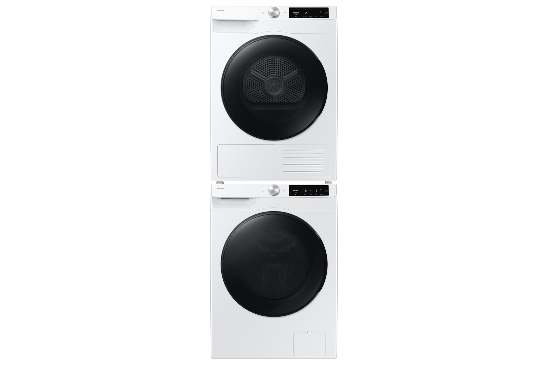 Samsung DV25FG62B0BE Compact Ventless Heat Pump Dryer Wi-Fi Connectivity Energy Efficient 4.0 Cu.Ft.