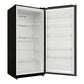 Verona VEFCF3320BK Verona Vefcf3320Bk 33 Inch Convertible Upright Freezer/Refrigerator With 20.2 Cu. Ft. Capacity, Exterior Control Panel, Garage Ready, Energy Star (Black)