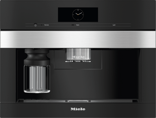 Miele CVA7840CTS Cva 7840 Clean Touch Steel - Built-In Coffee Machine Perfectly Combinable Design With Coffeeselect + Autodescale For Highest Demands.