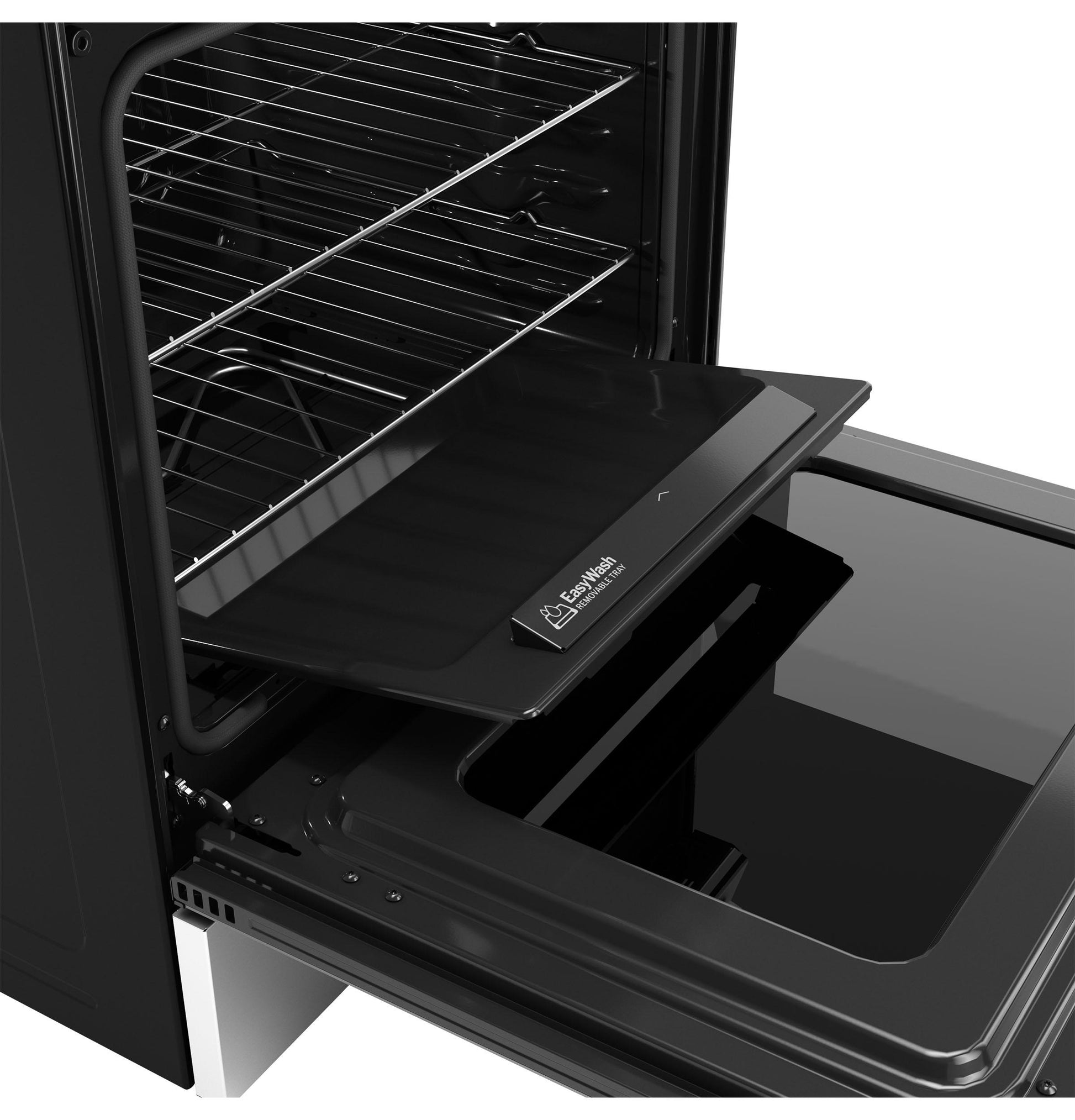 Ge Appliances GRS600AVFS Ge® 30" Slide-In Electric Convection Range With No Preheat Air Fry And Easywash™ Oven Tray