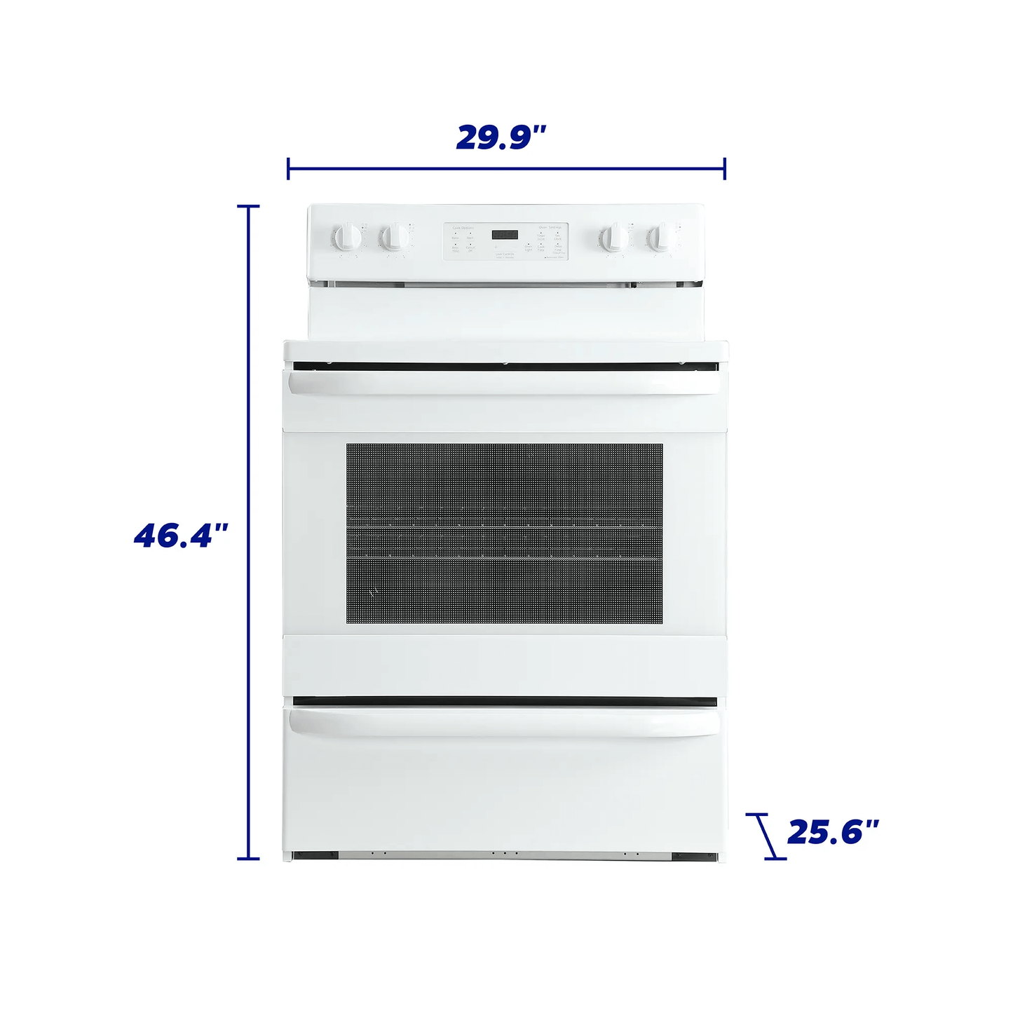 Element Appliance EER34MSCW Element 5.2 Cu. Ft. 30 Electric Range - White (Eer34Mscw)