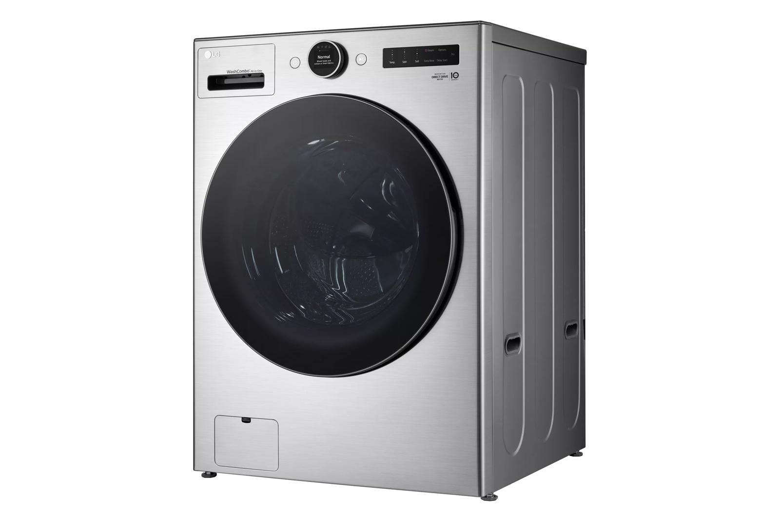 Lg WM6998HVA Ventless Washer/Dryer Combo Lg Washcombo™ All-In-One 5.0 Cu. Ft. Mega Capacity With Inverter Heatpump™ Technology And Direct Drive Motor
