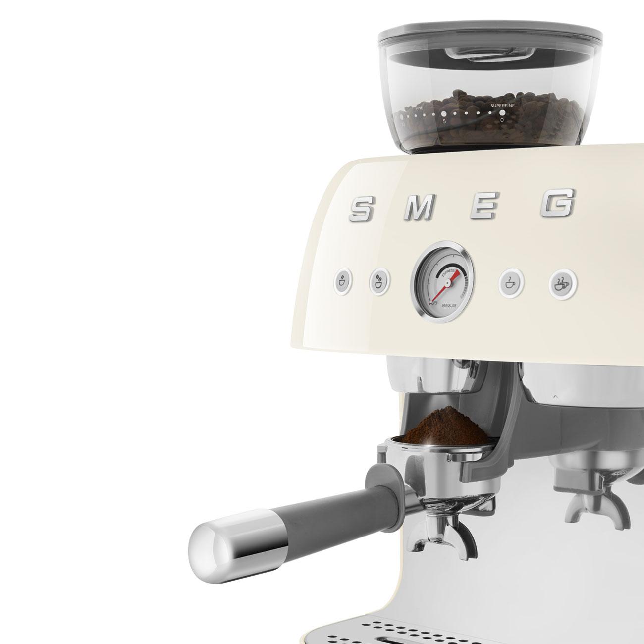 Smeg EGF03CRUS Espresso Coffee Machine Cream Egf03Crus