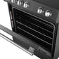 Forno FFSEL601230BLK Forno Leonardo Espresso 30-Inch Black Electric Range, True Convection, Energy Efficient