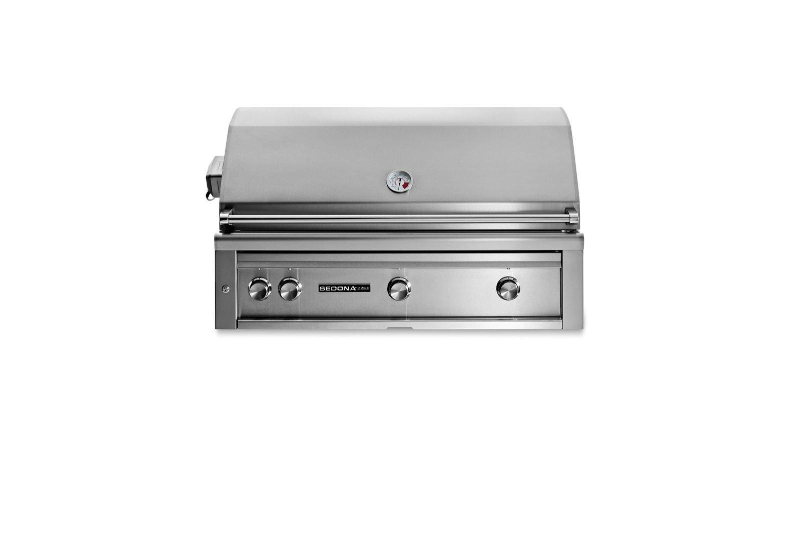 Lynx L701RLP 42" Sedona Built-In Grill With 3 Stainless Steel Burners And Rotisserie (L701R)