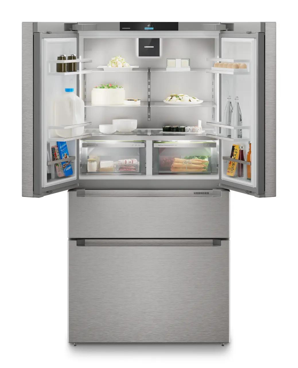 Liebherr FDBHI36S French Door Fridge-Freezer With 2 Freezer Drawers And Icemaker And Infinityspring