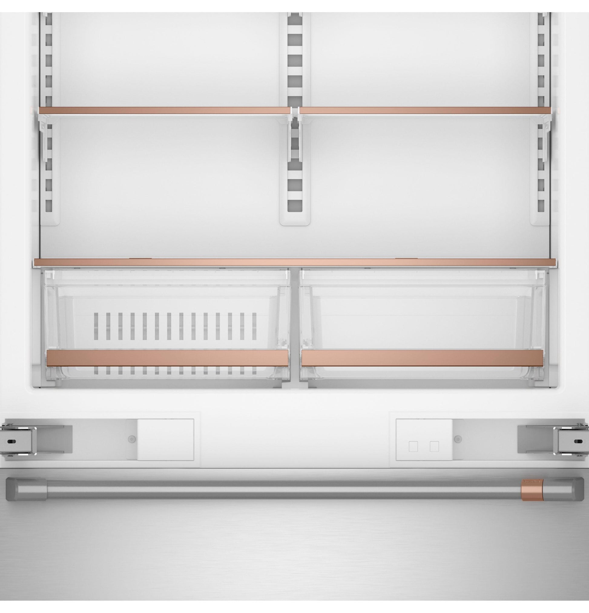 Cafe CIC36RK6ZII Cafe™ 36" Panel-Ready Integrated Bottom-Freezer Refrigerator - Right Swing