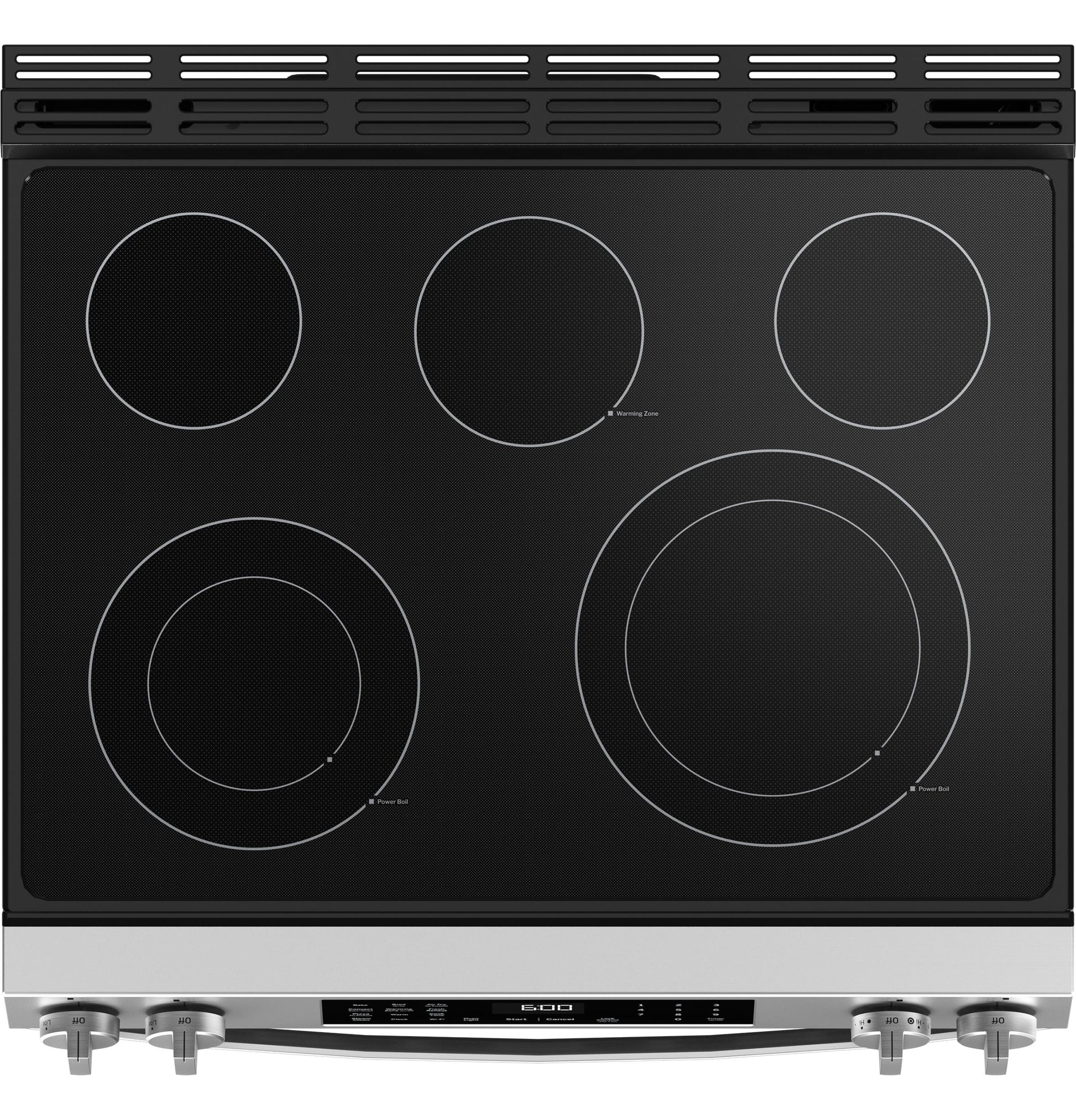 Ge Appliances GRS600AVFS Ge® 30" Slide-In Electric Convection Range With No Preheat Air Fry And Easywash™ Oven Tray