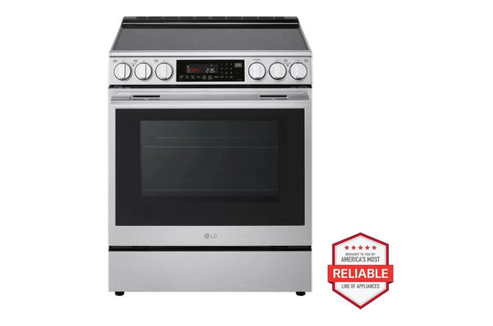 Lg LSEL6337XE 6.3 Cu. Ft. Smart Electric Slide-In Range With Instaview®, Probake Convection®, And Air Fry
