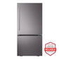 Lg LB26H2200D 26 Cu. Ft. Bottom Freezer Refrigerator