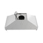 Forno FRHWM550336WHT Forno Venezia 36 Inch Wall-Mounted Range Hood In White With Touch Controls And Baffle Filters