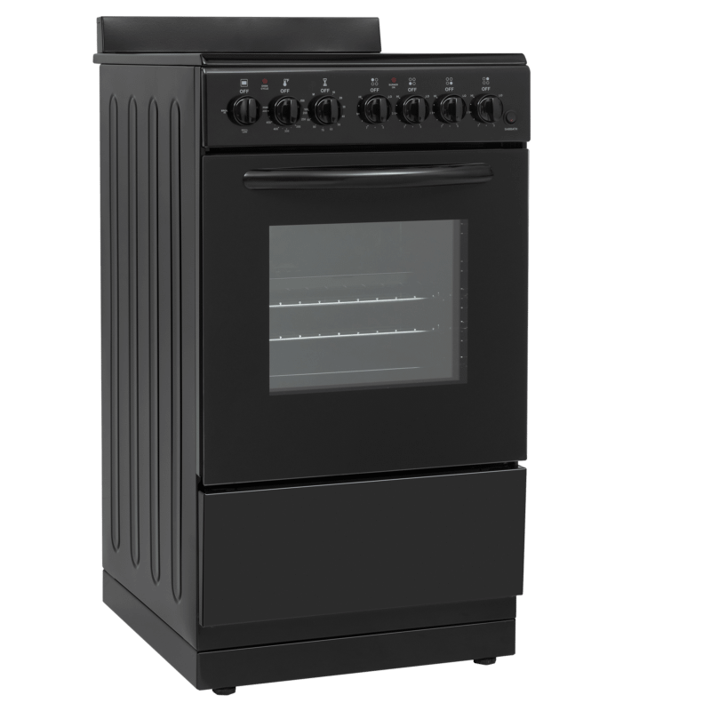 Element Appliance EER204MSCB Element 1.9 Cu. Ft. 20 Electric Range - Black (Eer204Mscb)