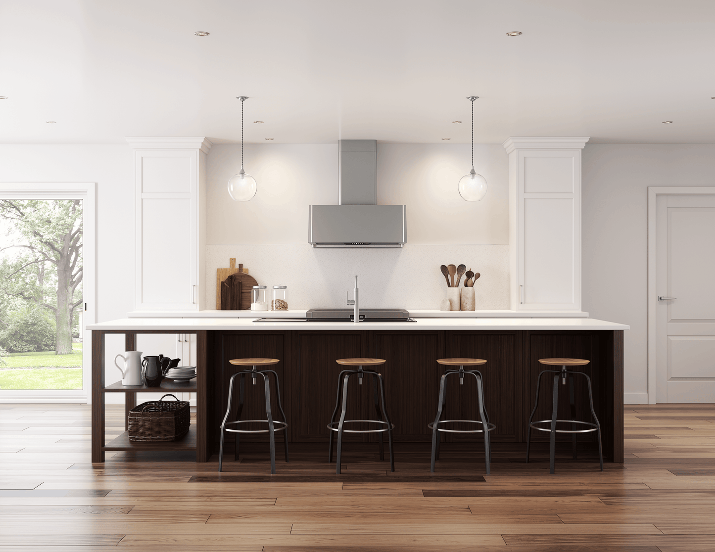 Zephyr DMEE48ASSX Mesa 48In, Stainless Steel, Blower Sold Separately