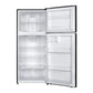 Verona VEFTF2817RBK Verona Veftf2817Rbk 28 Inch Top Freezer Refrigerator With 17.6 Cu. Ft. Total Capacity, Reversible Doors, Recessed Handle, Energy Star (Black)