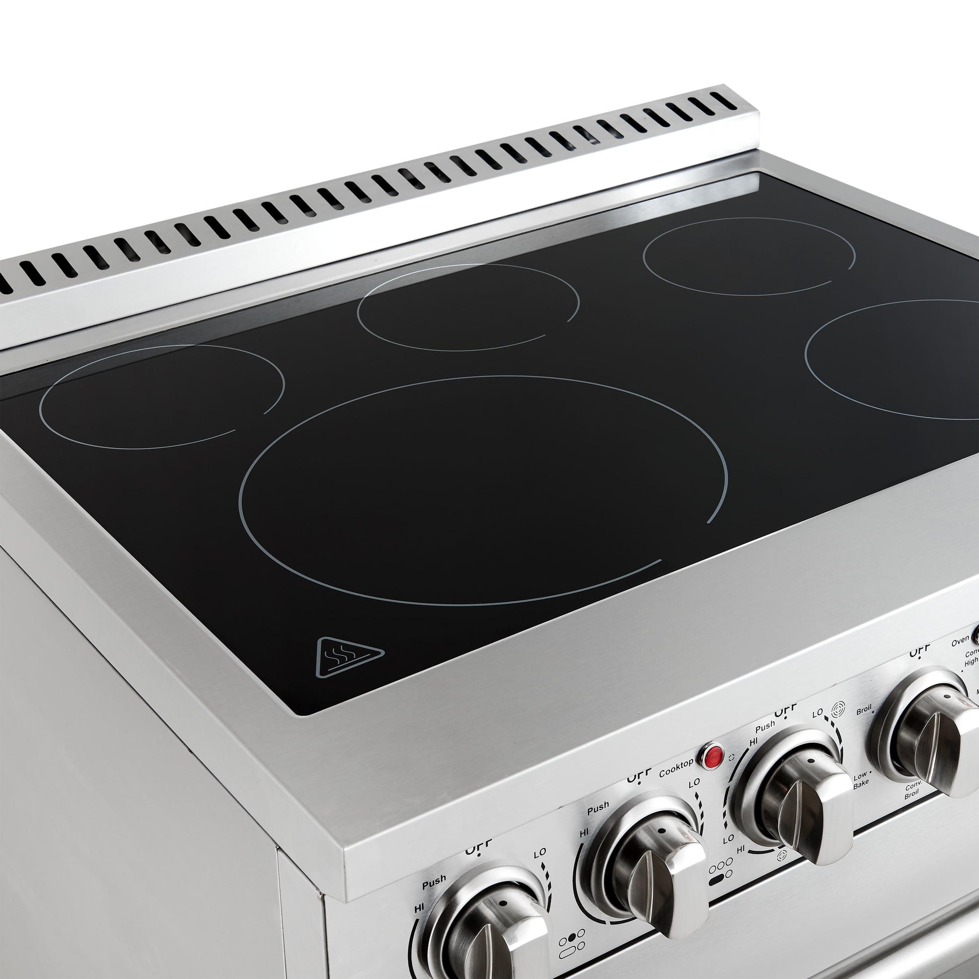 Forno FFSEL601130 Forno Paolo 30-Inch Freestanding Electric Range, Stainless Steel, 4.38 Cu.Ft, True Convection Oven, Energy Efficient