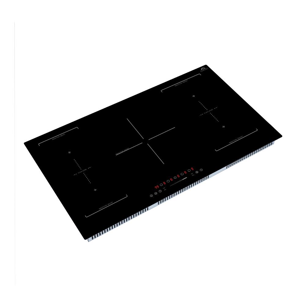 Forno FCTIN056936 Forno Ornonzo 36-Inch Induction Cooktop, 5 Zones, 2 Flex-Zones, 10,200W Total Power, Touch Control, 9 Power Levels