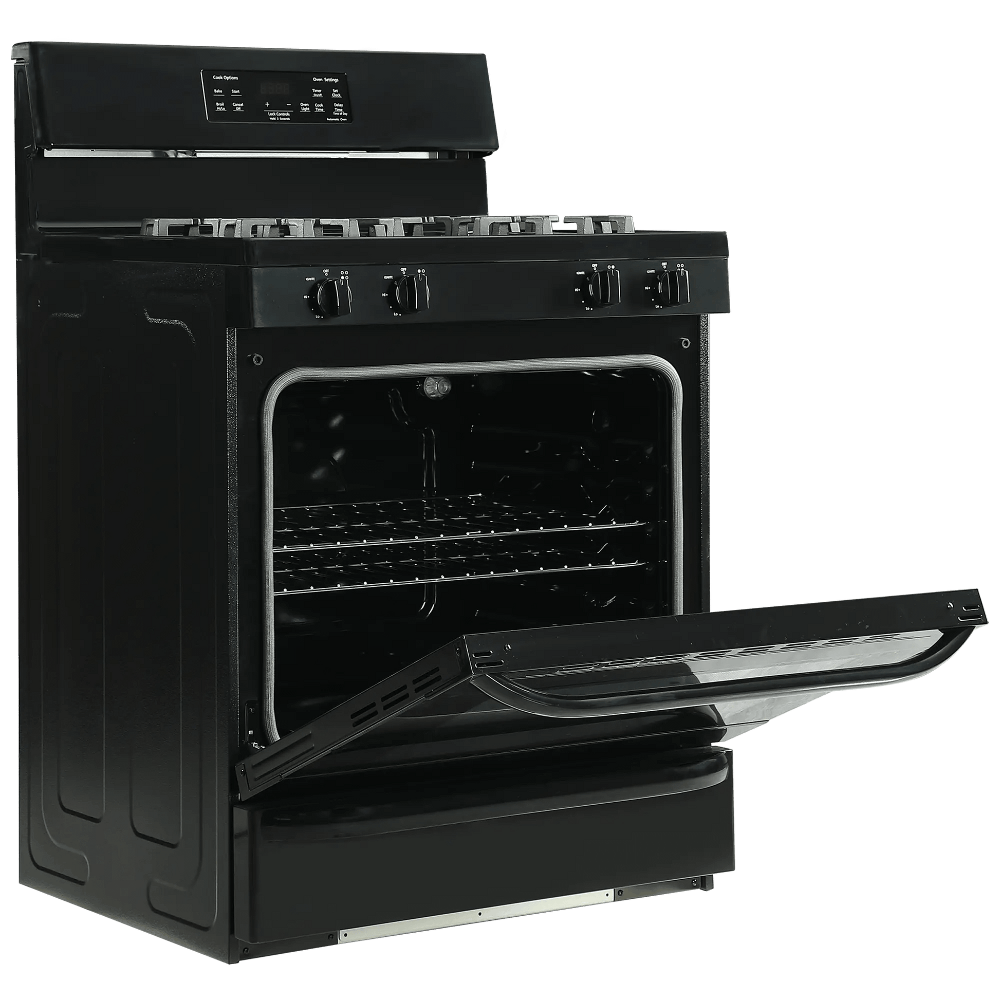 Element Appliance EGR34MCCB Element 5.2 Cu. Ft. 30 Gas Range - Black (Egr34Mccb)