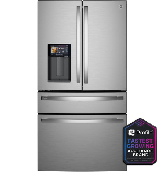 Ge Appliances PVD28HYYFS Ge Profile™ Energy Star® 27.9 Cu. Ft. Smart 4-Door French-Door Refrigerator With Kitchen Assistant™