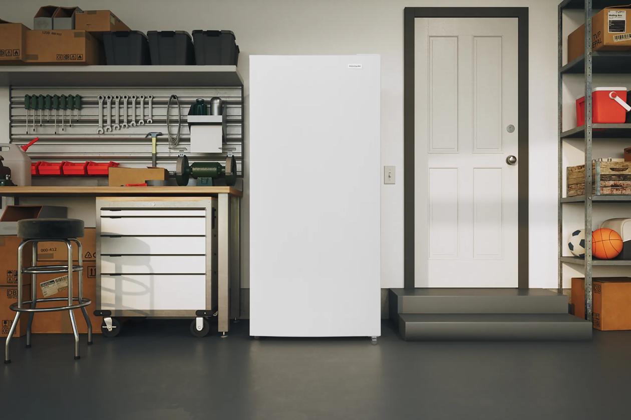 Frigidaire FFUV2126AW 21 Cu. Ft. Garage Ready Upright Freezer