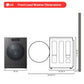 Lg WM9901HBA Lg Signature 5.8 Cu. Ft. Mega Capacity Smart Front Load Washer With Built-In Intelligence, Turbowash® 360(Degree), Ezdispense® And Touch Lcd Control