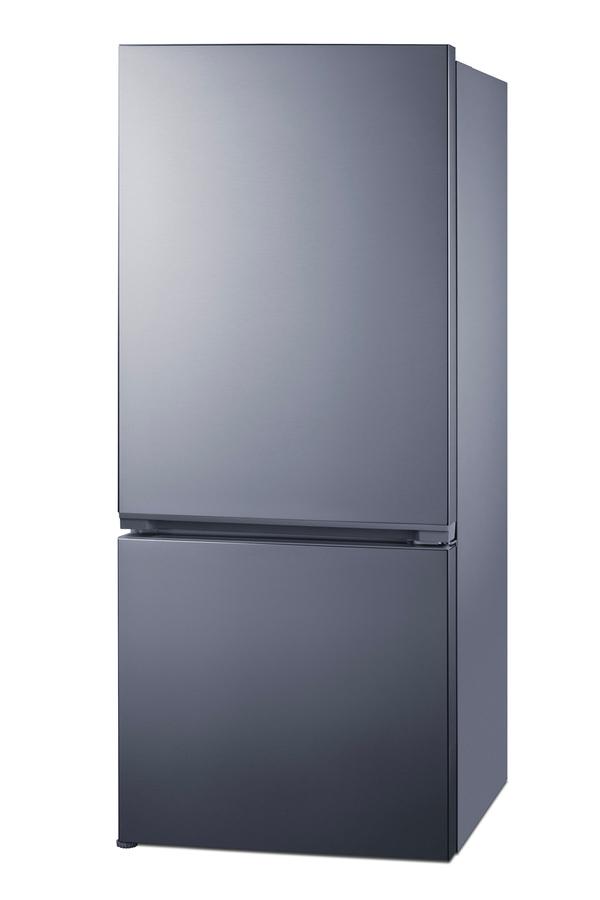 Summit FFBF173SSLHD 30" Wide Bottom-Mount Refrigerator-Freezer, Counter Depth