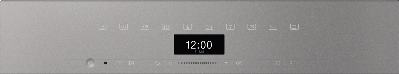 Miele DGC7440GG Dgc 7440 Am Graphite Grey - 24" Compact Combi-Steam Oven Xl For Steam Cooking, Baking, Roasting With Networking + Brilliantlight.