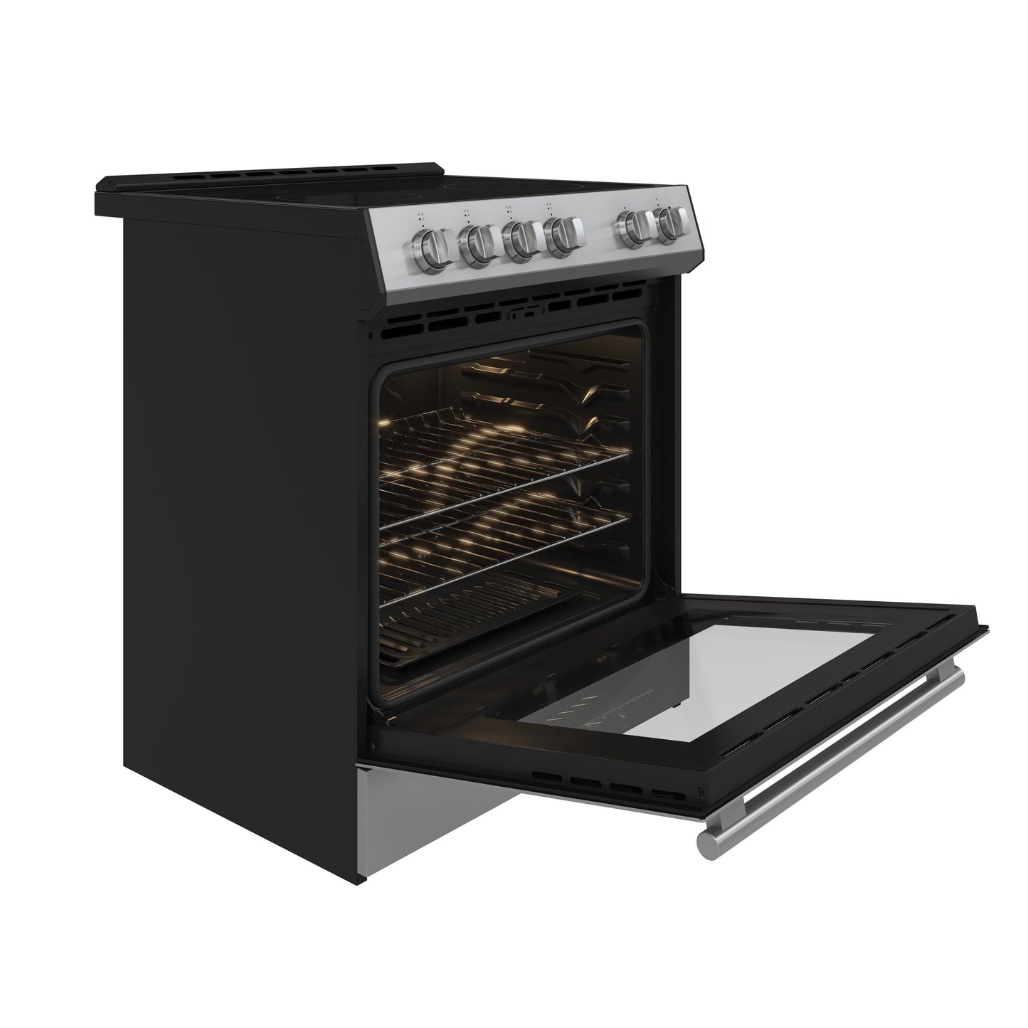 Forno FFSEL601230 Forno Leonardo Espresso 30-Inch Stainless Steel Electric Range, True Convection, Energy Efficient
