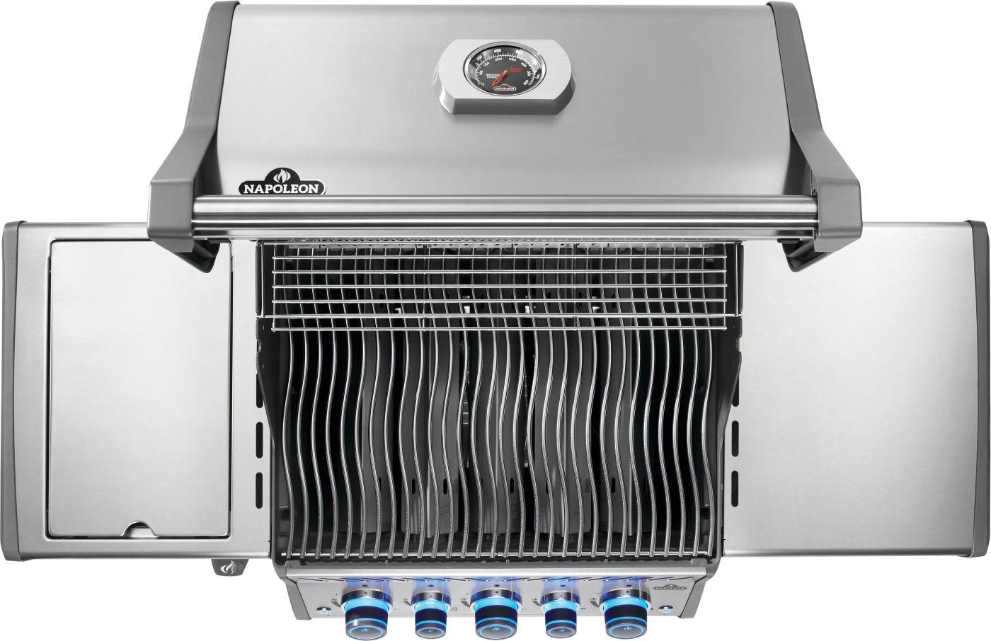 Napoleon Bbq RPS425RSIBNSS2 Rogue Pro-S 425 Rsib With Infrared Side And Rear Burner , Natural Gas, Stainless Steel
