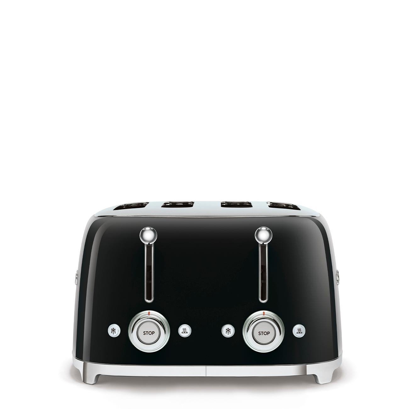 Smeg TSF03BLUS Toaster Black Tsf03Blus