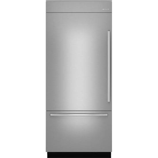 Jennair JPK36BNXWSS Integrated Built-In Bottom-Freezer Refrigerator, 36
