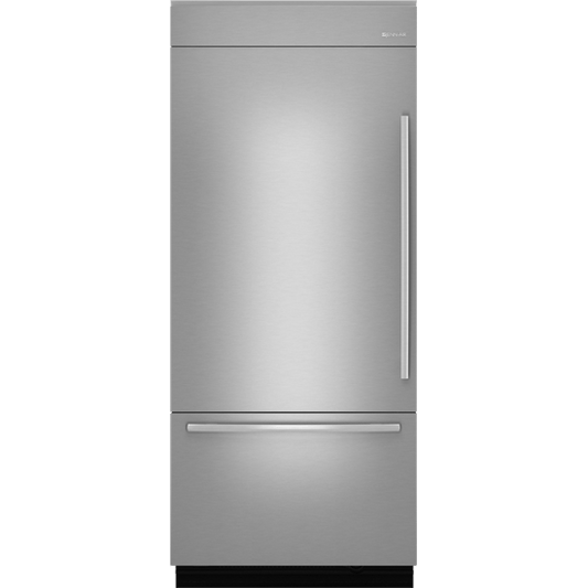 Jennair JPK36BNXWSS Integrated Built-In Bottom-Freezer Refrigerator, 36"