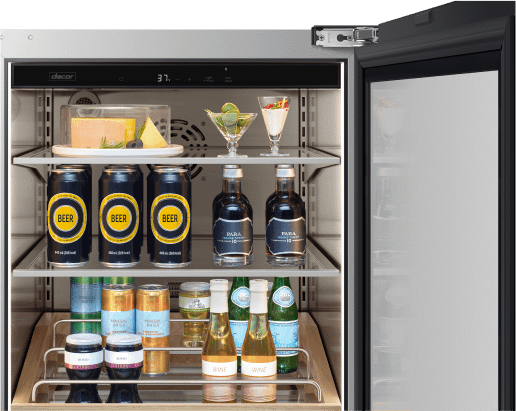 Dacor DRR24G7400APDA 24-Inch Undercounter Beverage Refrigerator Panel Ready