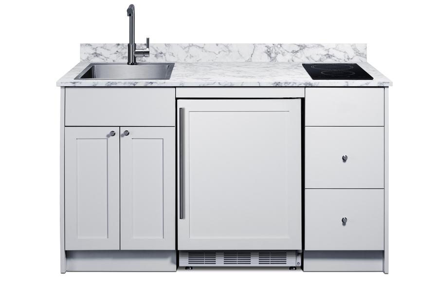 Summit CALDERAWH35ISINKL Turnkey Caldera Kitchen