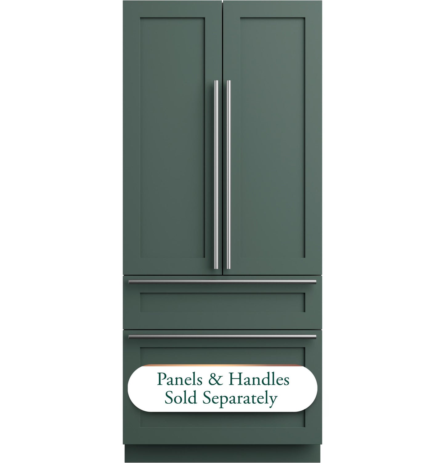 Cafe CIP36NK6ZII Cafe™ 36" Panel-Ready Integrated French-Door Refrigerator