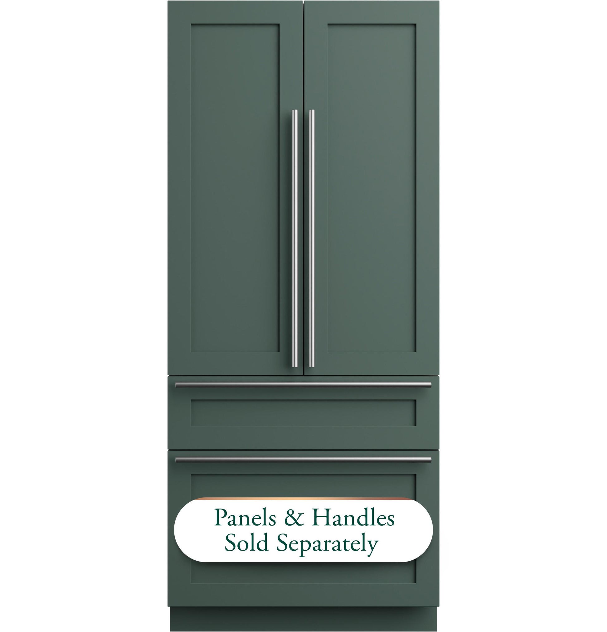 Cafe CIP36NK6ZII Cafe™ 36" Panel-Ready Integrated French-Door Refrigerator