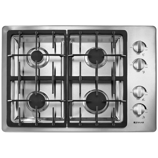 Jennair JGC1430ADS Gas Cooktop, 30"