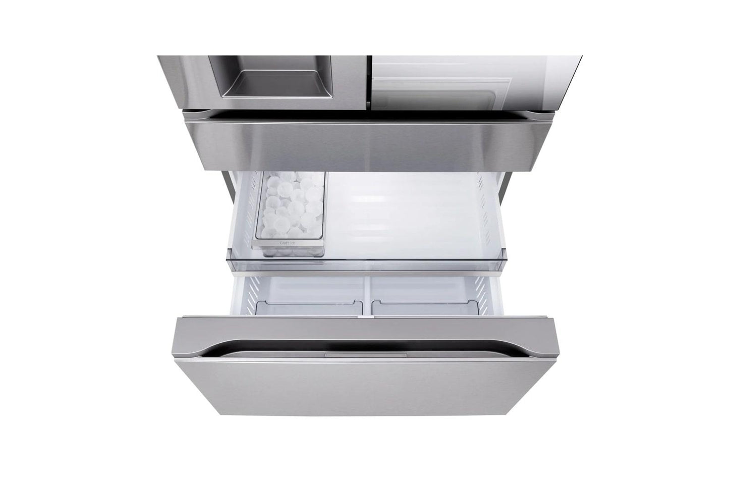 Lg LF29S9775S 29 Cu. Ft. Standard-Depth Max&#8482; 4-Door French Door Refrigerator With Mirror Instaview® Mycolor&#8482; And Mini Craft Ice&#8482;