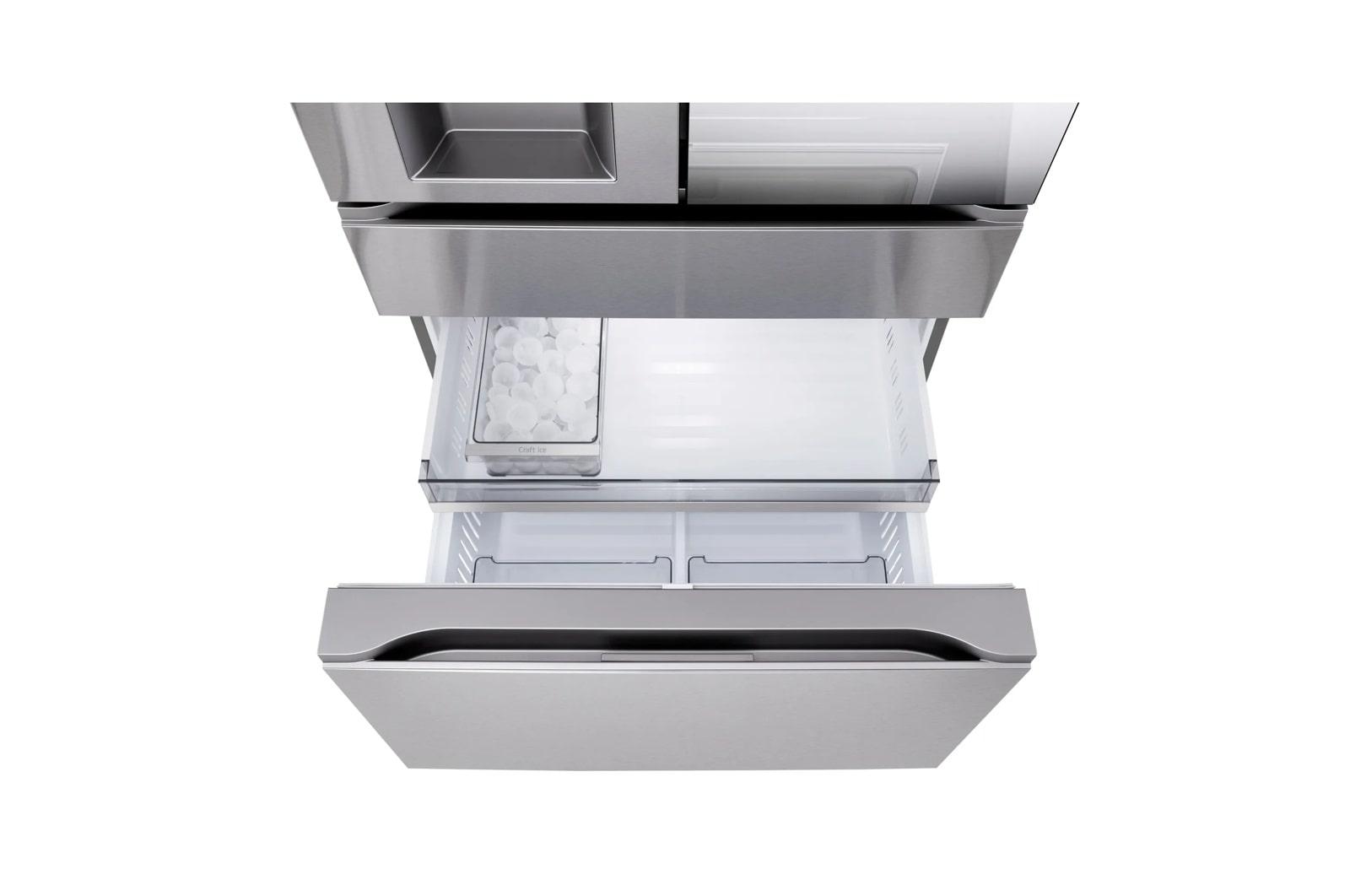 Lg LF29S9775S 29 Cu. Ft. Standard-Depth Max&#8482; 4-Door French Door Refrigerator With Mirror Instaview® Mycolor&#8482; And Mini Craft Ice&#8482;