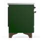 Ilve UMIB36QNR3EGB Ilve Umib36Qnr3Egb Majestic Iii 36 Inch Induction Range With 6 Elements, 3.5 Cu. Ft. Total Oven Capacity (Solid Door, Emerald Green, Burnished)