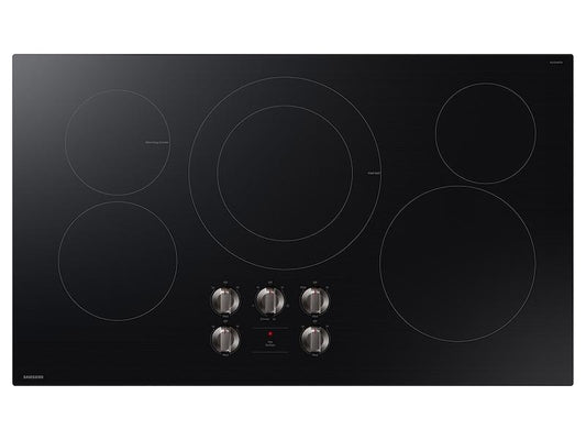 Samsung NZ36FG5332RK 36" Electric Energy Star® Certified Cooktop With 5 Elements In Black