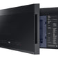 Samsung ME21DG6500MT Bespoke 2.1 Cu. Ft. Over-The-Range Microwave With Edge To Edge Glass Display In Matte Black Steel