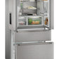 Liebherr FDBC36S French Door Fridge-Freezer With 2 Freezer Drawers And Water And Ice Cube Dispenser
