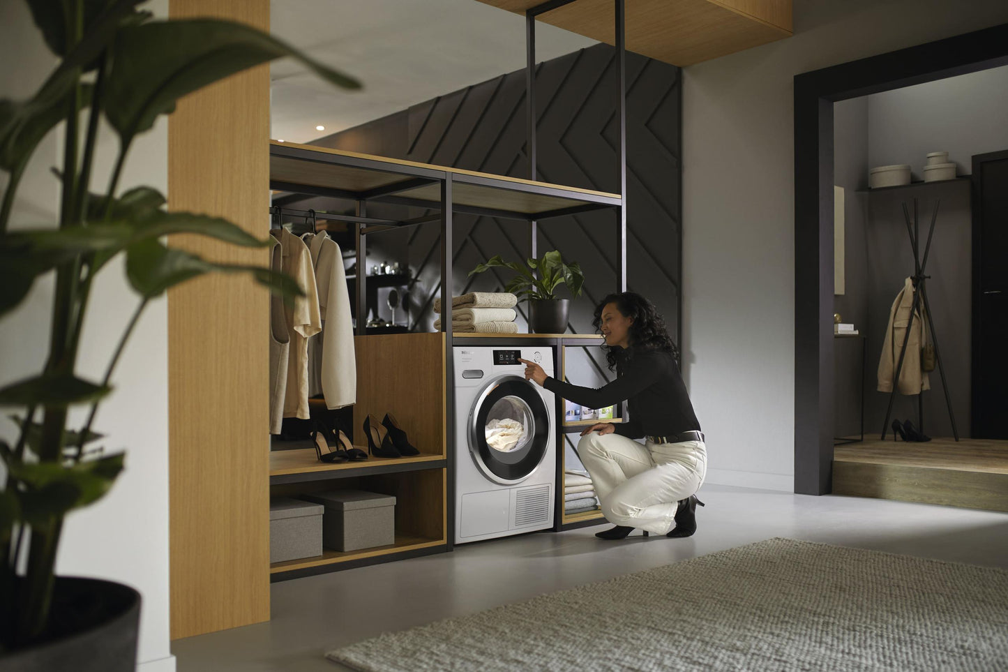 Miele TXR960WP Txr960Wp Eco&Steam - T1 Heat-Pump Dryer: 18 Lb (8 Kg) M Touch Steamcare Honeycomb Drum Fragrancedos Miele@Home