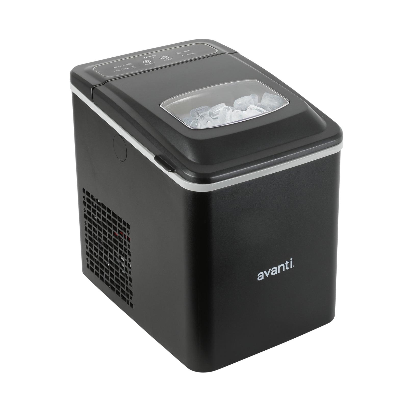 Avanti AVIM2625BK Avanti Mighty Ice Countertop Bullet Ice Maker