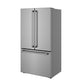 Thor Kitchen TRF3603FD 36 Inch Counter Depth Freestanding French Door Refrigerator With Internal Water And Ice