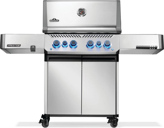 Napoleon Bbq P500VRSIBNSS Prestige 500 Rsib With Infrared Side And Rear Burner , Natural Gas, Stainless Steel