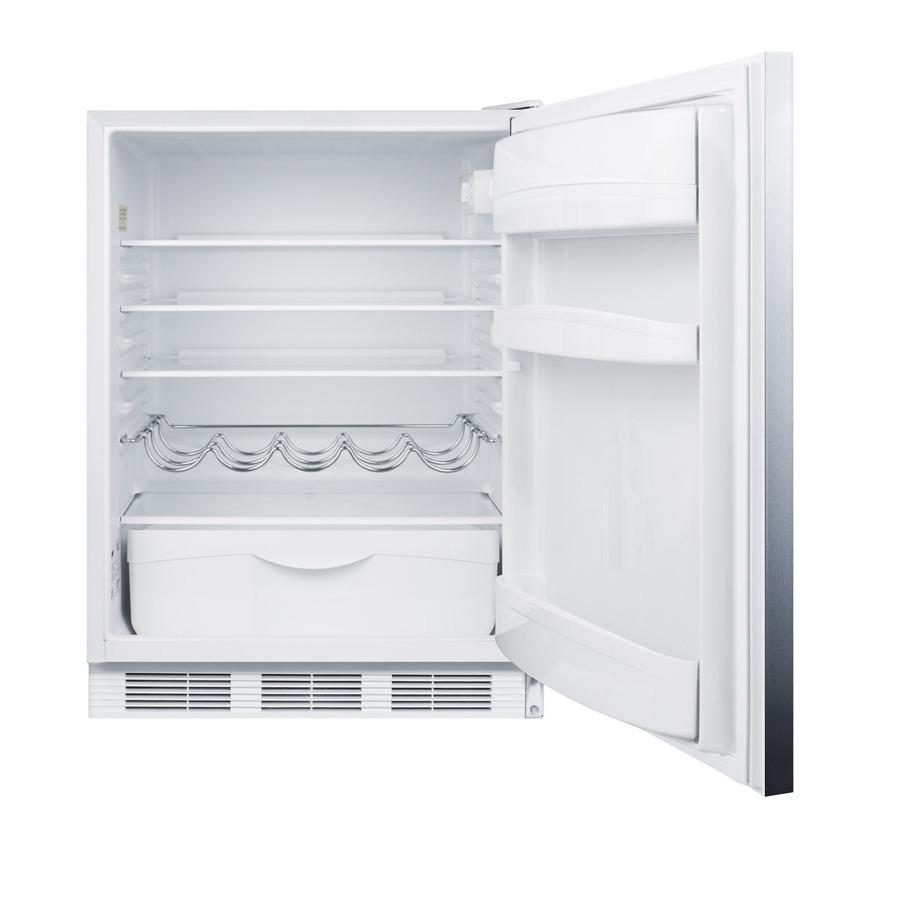 Summit FF61WSSHHADA 24" Wide All-Refrigerator, Ada Compliant