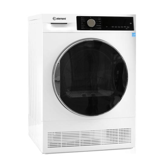 Element Appliance ECD4224EGW Element 4.0 Cu. Ft. Front Load Electric Dryer - White, Energy Star (Ecd4224Egw)